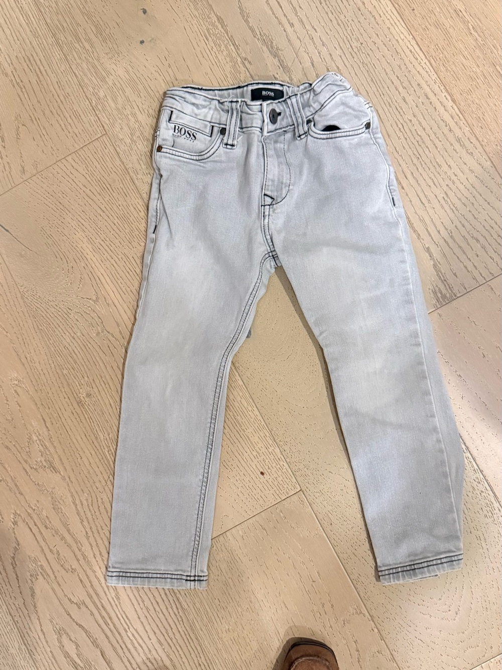 Hugo Boss Light Gray Skinny Jeans